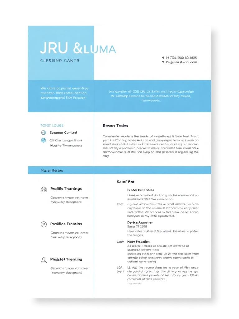Creative / إبداعي CV template preview